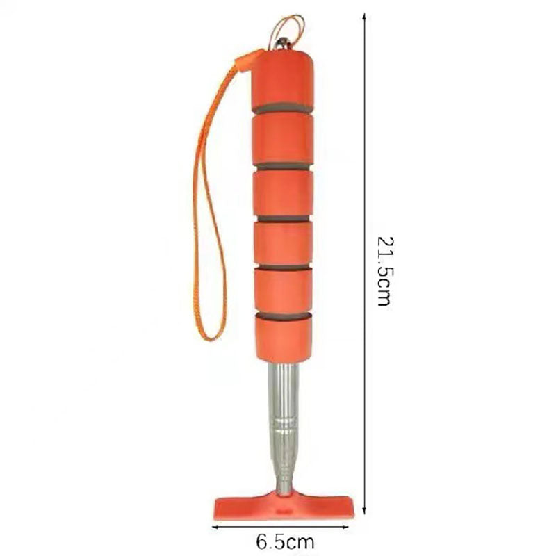 Auto Rearview Mirror Cleaner, Car Glass Mist Wiper Tool, Telescopic Handle Scraper Brush, Car Cleaning Accessories