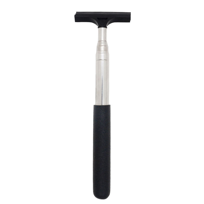 Auto Rearview Mirror Cleaner, Car Glass Mist Wiper Tool, Telescopic Handle Scraper Brush, Car Cleaning Accessories