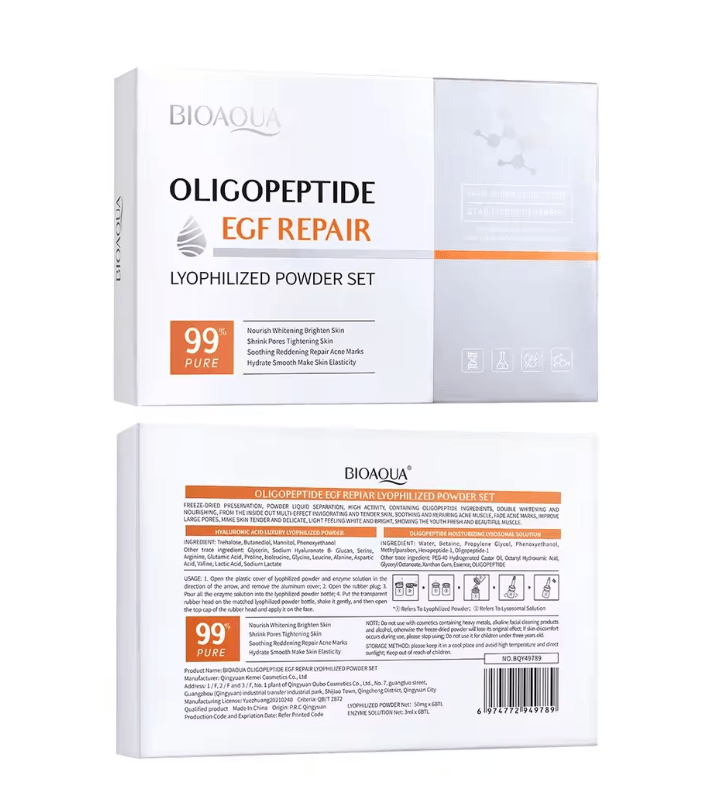 BIOAOUA Oligopeptide Skin Repair Freeze Dried Essence Set 3