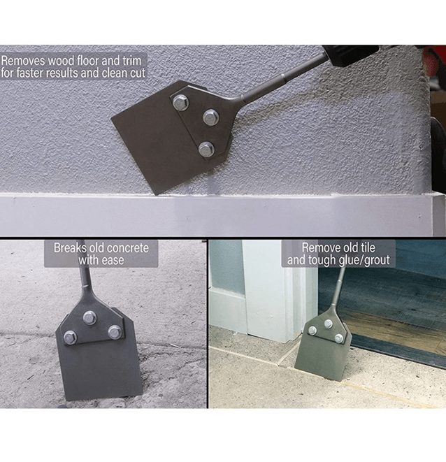 SDS Plus Alloy Steel Rotary Hammer Chisel Blade 2