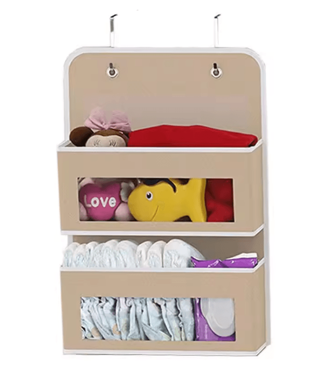 OverDoor 5 Shelf Hanging Storage Organizer With Large Capacity Pockets 3