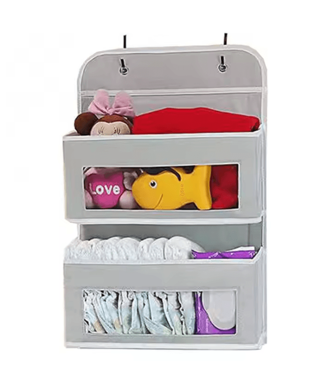 OverDoor 5 Shelf Hanging Storage Organizer With Large Capacity Pockets 5