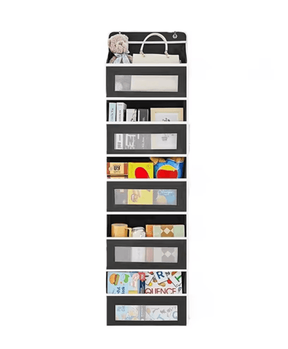 OverDoor 5 Shelf Hanging Storage Organizer With Large Capacity Pockets 6