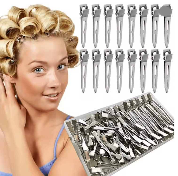SalonPro Metal Hair Root Lifting Clips Set