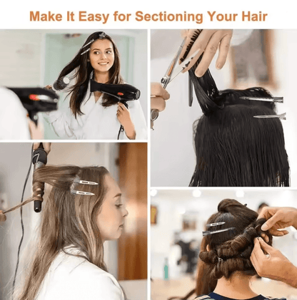 SalonPro Metal Hair Root Lifting Clips Set 1