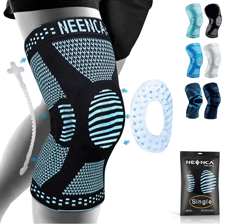 NEENCA Pro Knee Support Brace With Patella Gel And Side Stabilizers 5