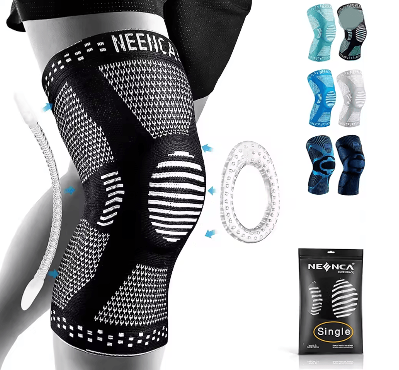 NEENCA Pro Knee Support Brace With Patella Gel And Side Stabilizers 7