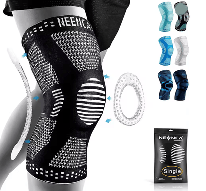 NEENCA Pro Knee Support Brace With Patella Gel And Side Stabilizers 7