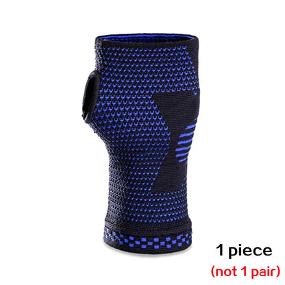 Wrist Guard, Professional Wristband, Sports Compression, Elastic Palm Hand Glove, Arthritis Brace, Sleeve Support
