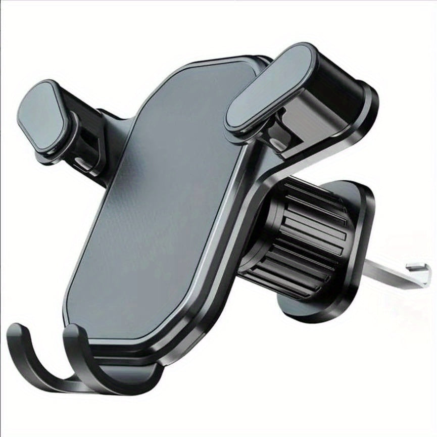 Air Vent Car Phone Holder, Mobile Cell Stand, Secure Clip Mount for Smartphone GPS Support, Fits Phones