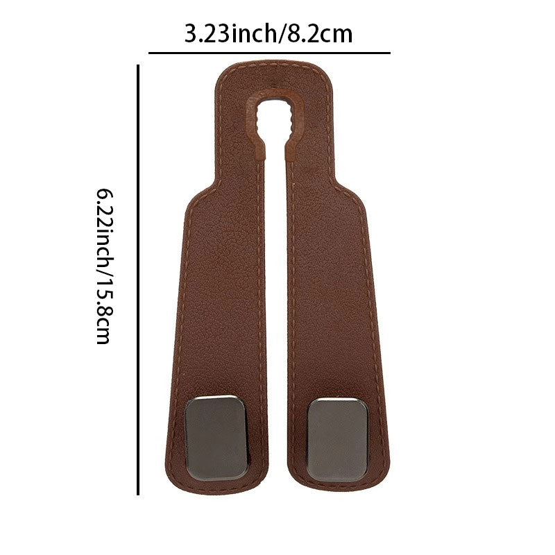 Seat Back Organizer Car Headrest Hooks Bag Hanger Auto Fastener Clips Holder Hooks 6