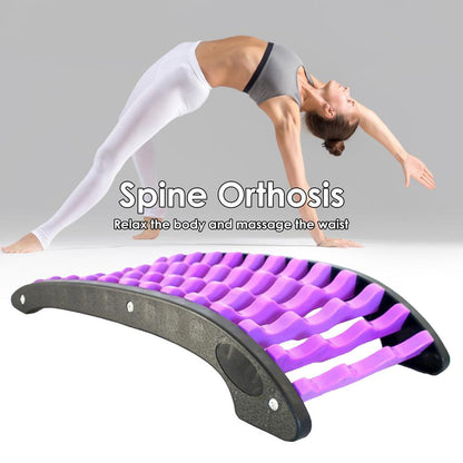 Lumbar Support, Back Massager Stretcher, Spine Pain Relief, Spinal Orthosis, Relaxation Stretch Equipment, Home Fitness