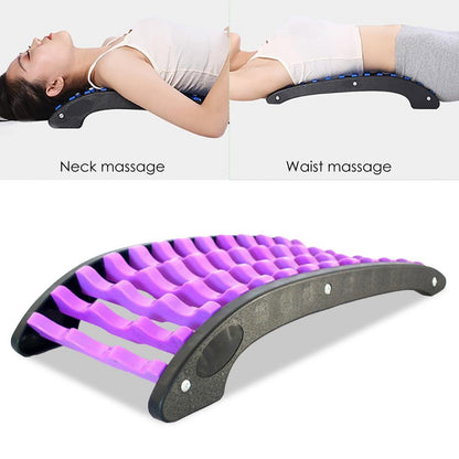 Lumbar Support, Back Massager Stretcher, Spine Pain Relief, Spinal Orthosis, Relaxation Stretch Equipment, Home Fitness