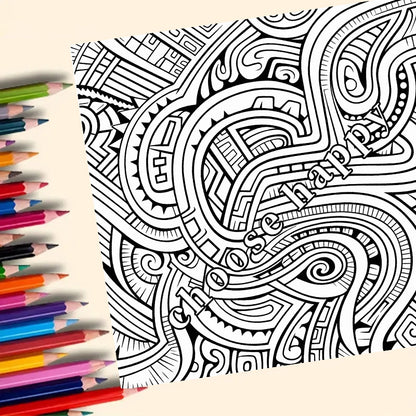 Stronger Than The Storm Coloring Book, Vibrant Floral Pages for Adults, Imaginative Art Therapy