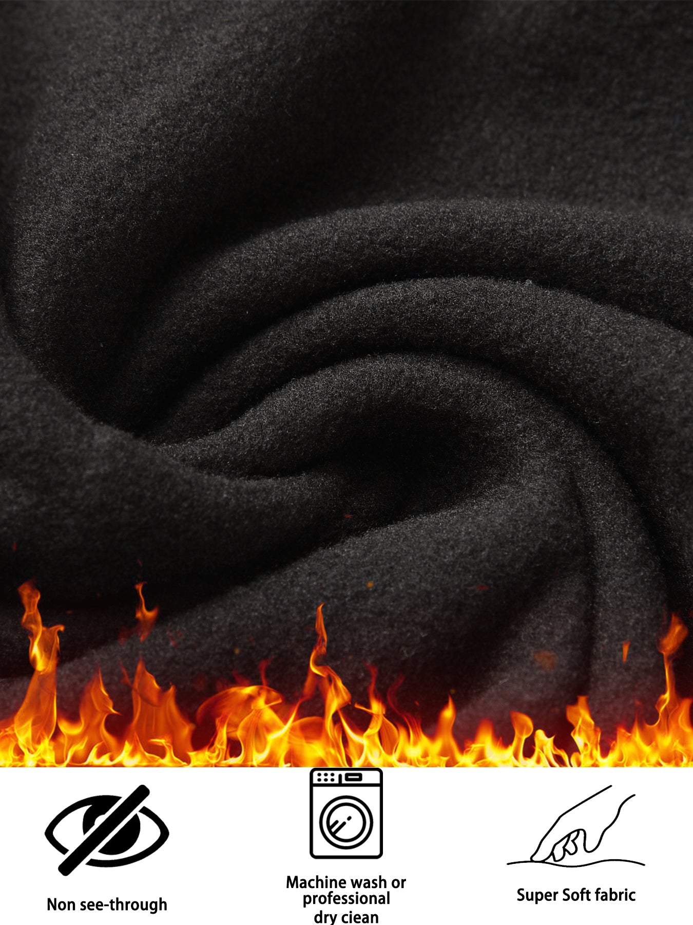 2 Pack Womens Fleece Lined Flare Leggings, High Waisted Tummy Control, Super Soft Bootcut Pants for Yoga, Casual Outfits
