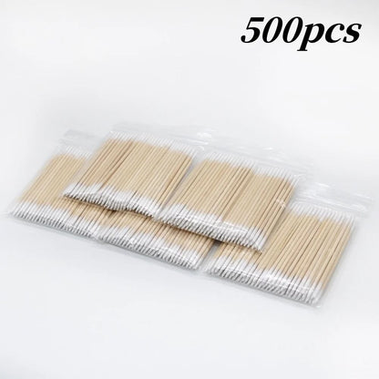 Disposable Precision Nail Polish Remover And Cotton Cleaning Sticks 10