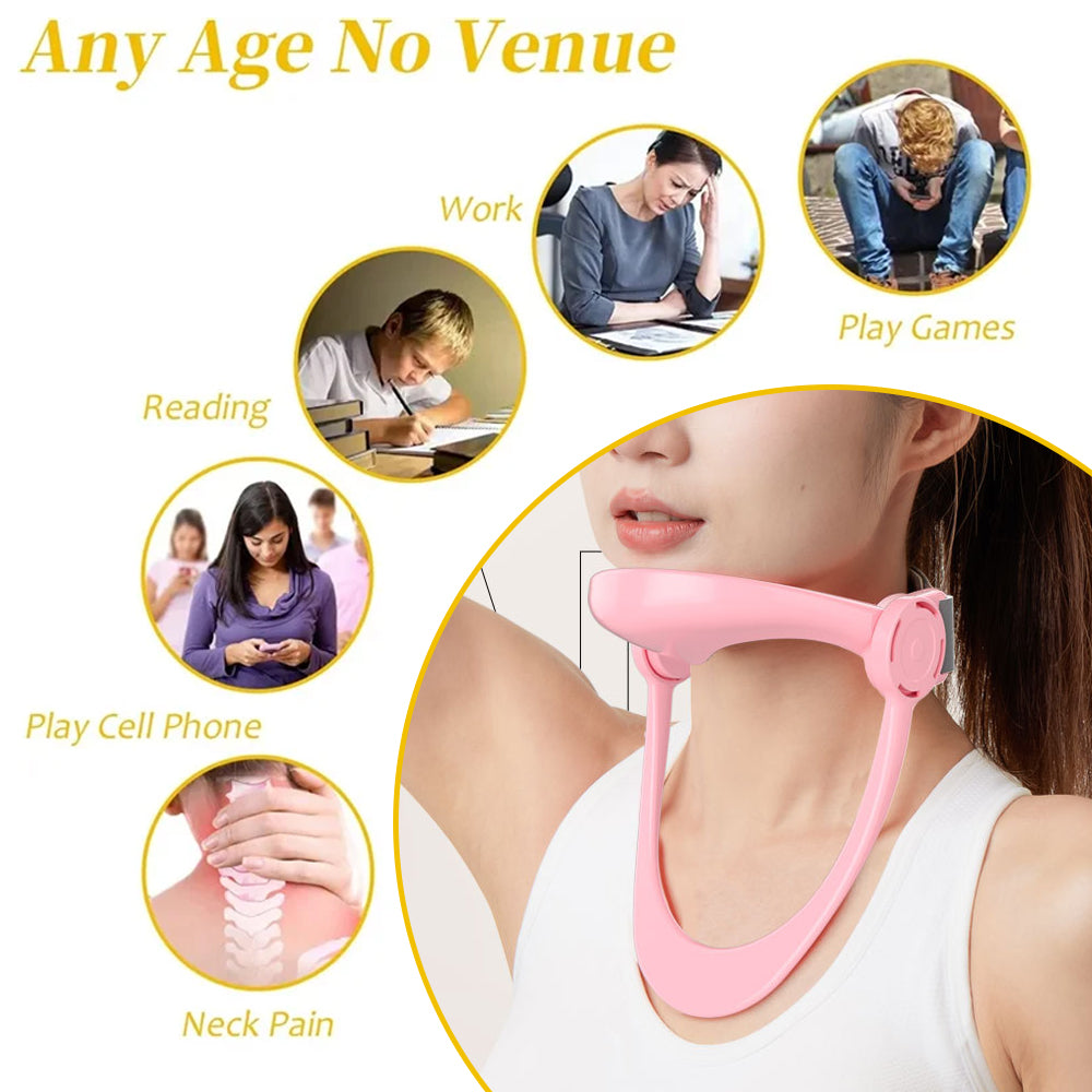 Posture Corrector For Forward Neck Adjustable Neck Support Collar Cervical Traction Device For Dail 5