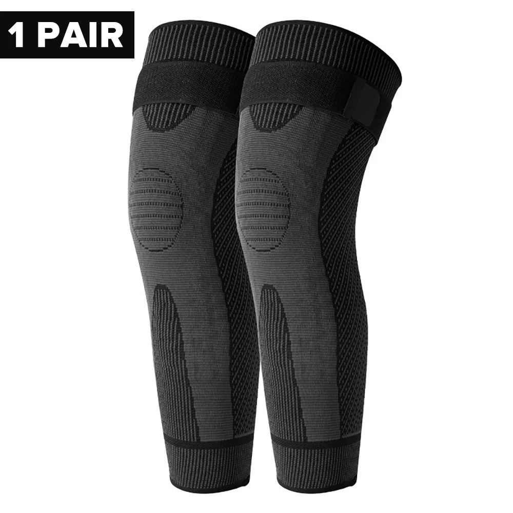 Elastic Nylon Sport Compression Knee Pads Fitness Knee Support Braces Bandage For Basketball Runnin 6