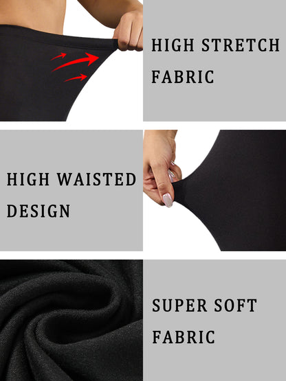 Super Soft Plus Size Leggings, No See Through, High Waist Yoga Running Athletic Workout Pants for Women