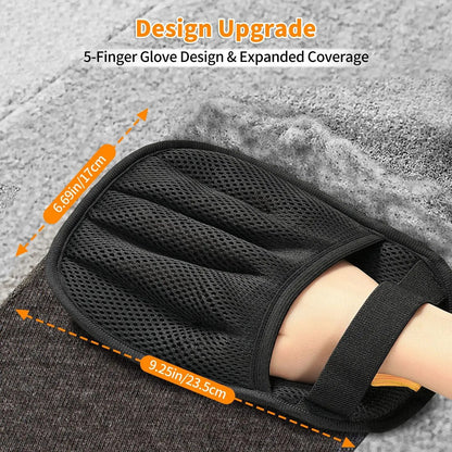 Pet Hair Removal Glove For Cats And Dogs Reusable Electrostatic Five Finger Hair Remover 1