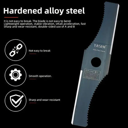 Durable Steel Weeding Blade and Brush Knife Trimming Head for Garden and Lawn