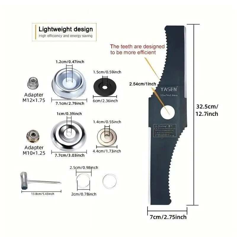 Durable Steel Weeding Blade And Brush Knife Trimming Head For Garden And Lawn 5