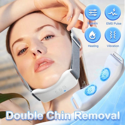 Vibration Face Lift Massager and Double Chin Remover Belt