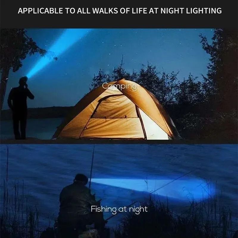 Rechargeable LED Headlamp For Outdoor Adventures And Night Work 4