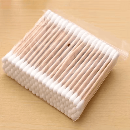 PureSoft DoubleHead Wood Stick Cotton Buds Pack 2