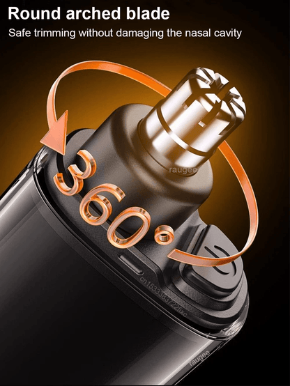 PrecisionGroom USB Rechargeable Nose  Ear Hair Trimmer 3