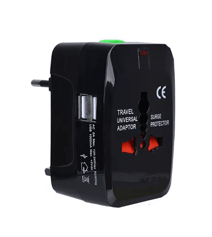 GlobeCharge AllinOne International Plug Adapter 6