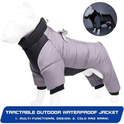 WarmPup Waterproof Winter Jacket for Small & Medium Dogs