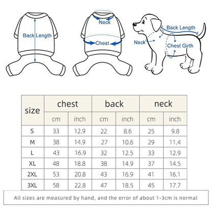 WarmPup Waterproof Winter Jacket For Small  Medium Dogs 10