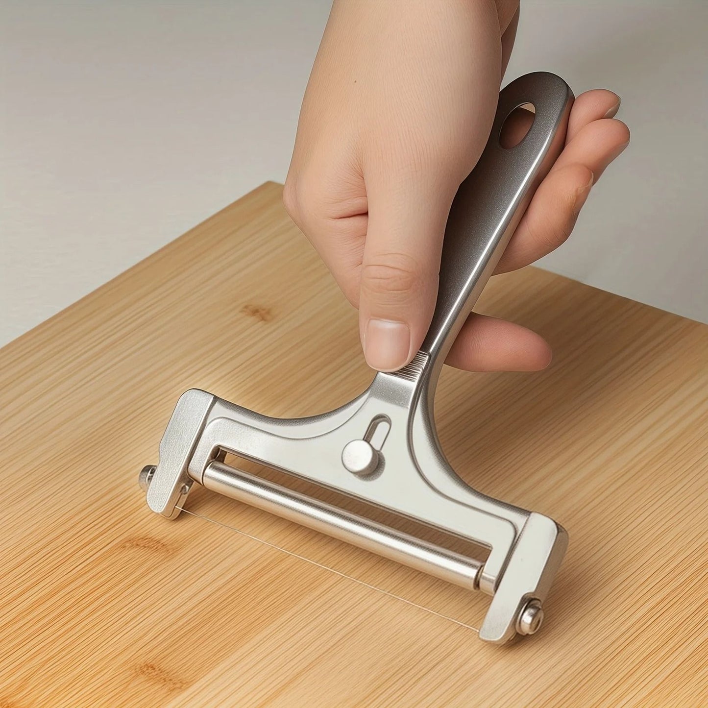 Adjustable Stainless Steel Cheese Slicer For Effortless Precision Cutting 3