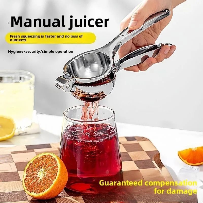 Stainless Steel Hand Juicer  Manual Citrus Press For Lemons Oranges And Fresh Juice 3