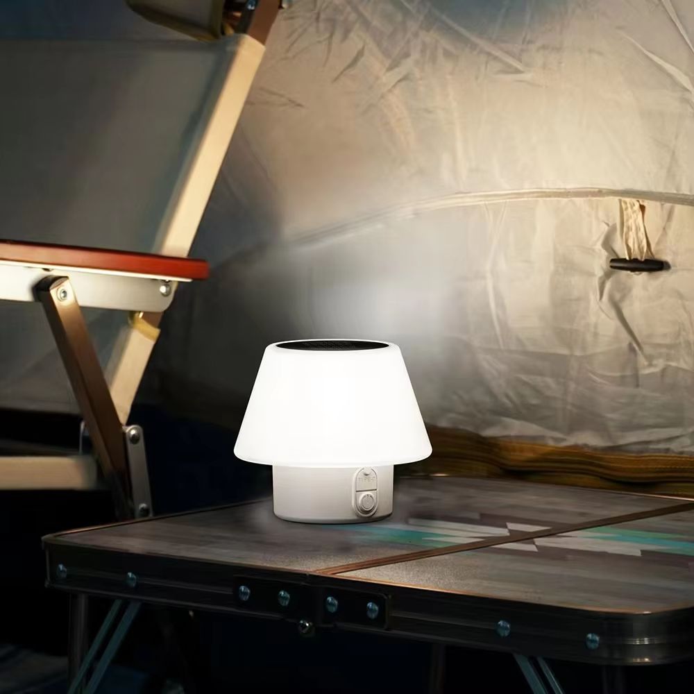Solar Mushroom Mini Table Lamp  Portable USB  Solar Powered Night Light For Outdoor Patio Camping   7