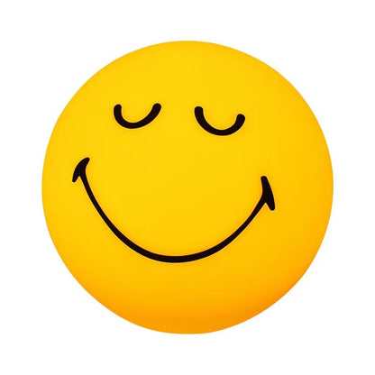 Smiley Sphere USBRechargeable Night Lamp  Squint  Wink Dimmable Atmosphere Light 4