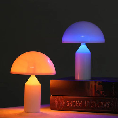 Mushroom Mood Lamp  Adjustable Brightness ColorChanging BatteryOperated Nightstand Glow 2