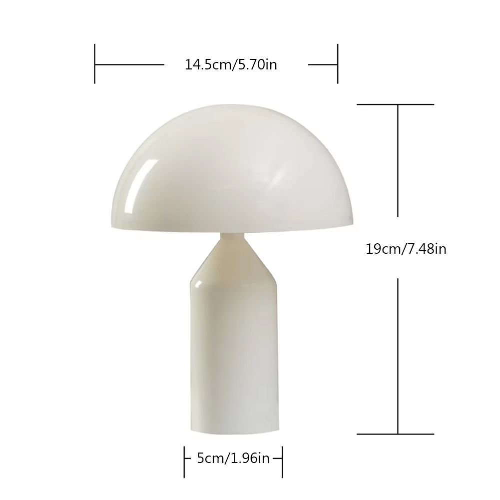 Mushroom Mood Lamp  Adjustable Brightness ColorChanging BatteryOperated Nightstand Glow 5