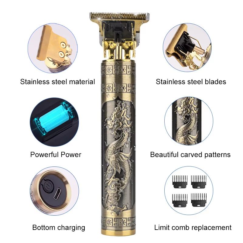 Pro Glide USB Cordless Hair Clipper  Beard Trimmer Kit  Professional Haircutting Machine For Home   2