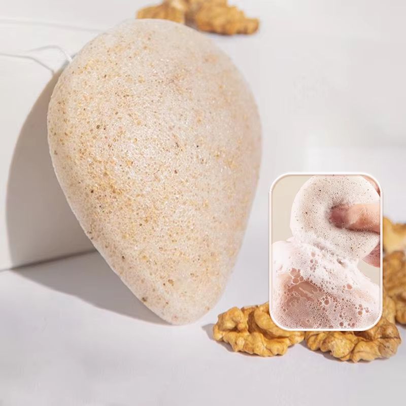 Ultimate Clean Mini Konjac Cleansing Sponge – Round Natural Exfoliator Puff for Facial Skin Care