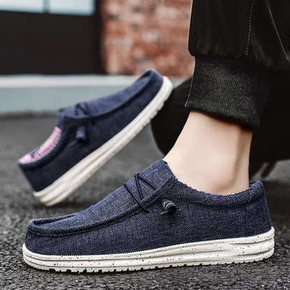 Everyday Comfort Canvas SlipOn Loafers  Mens Casual Moccasins With NonSlip Walking Sole 2