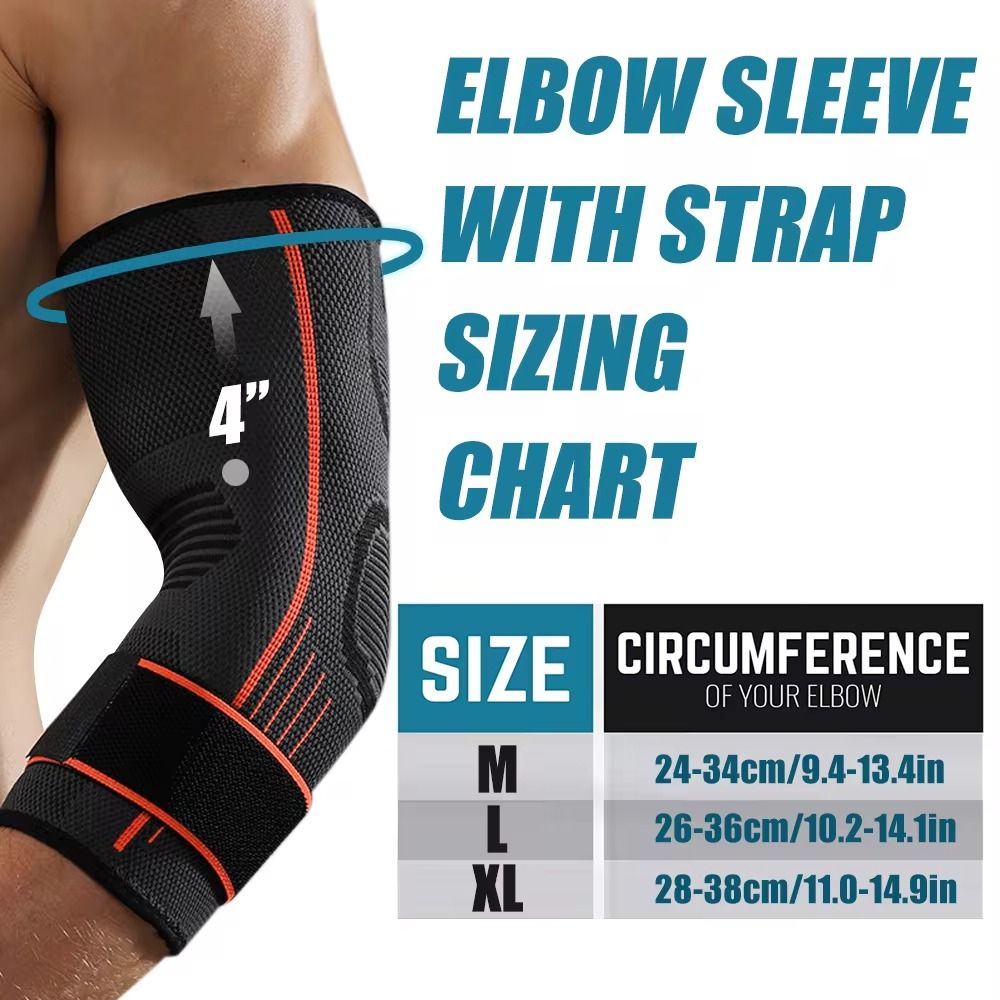 Arm Pads Guard Elbow Compression Sleeve Support Brace Arthritis Bandage Arm Warmers Stretch Safety  1
