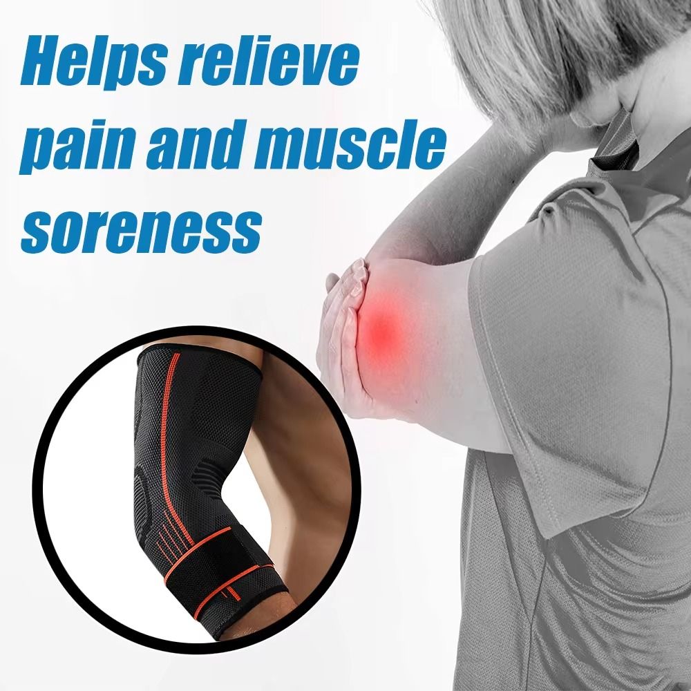 Arm Pads Guard Elbow Compression Sleeve Support Brace Arthritis Bandage Arm Warmers Stretch Safety  2