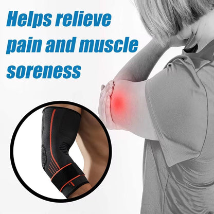 Arm Pads Guard Elbow Compression Sleeve Support Brace Arthritis Bandage Arm Warmers Stretch Safety  2