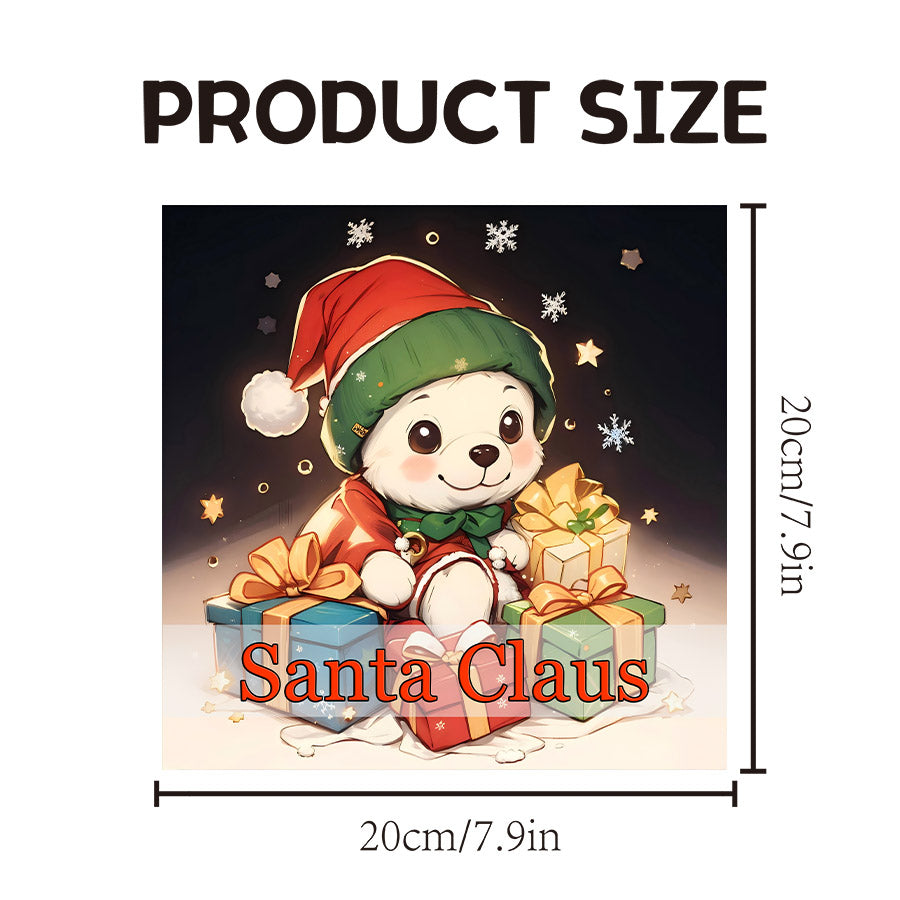 Santa Claus Coloring Book, Adult Christmas Theme Gift For Stress Relief, Graffiti Painting Drawing Book