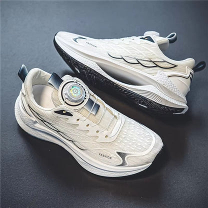 Mesh RotatingBuckle Sports Shoes  Mens Summer Breathable Running  Casual Outdoors Sneaker 1