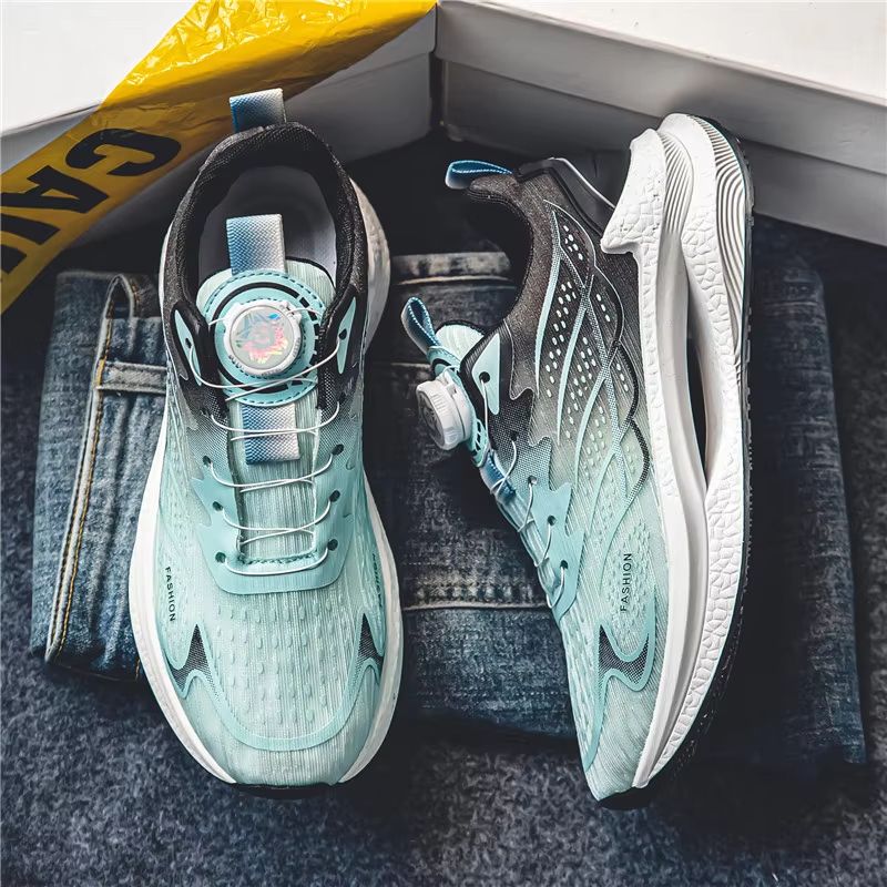 Mesh RotatingBuckle Sports Shoes  Mens Summer Breathable Running  Casual Outdoors Sneaker 8