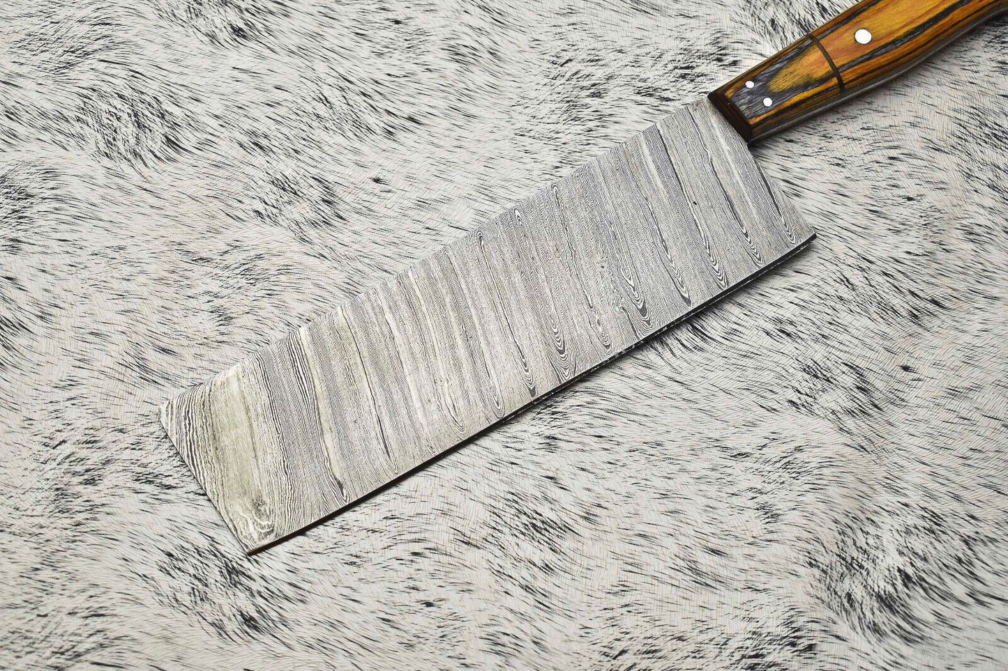 Premium Handmade Damascus Chef Knife  Professional Full Tang Kitchen Knife 2