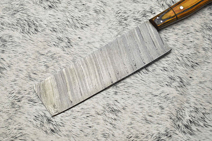 Premium Handmade Damascus Chef Knife  Professional Full Tang Kitchen Knife 2